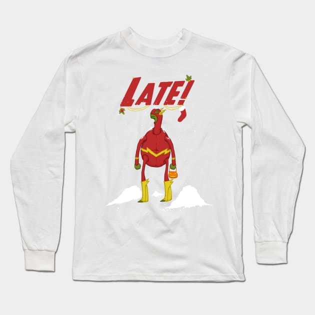 Late! Long Sleeve T-Shirt by lugepuar